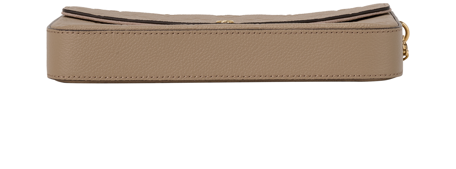 Felicie Pochette, &pound;930, Handbags, Taupe, Leather, Top view